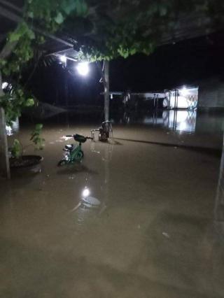 Warga Desa Suka Maju Kecewa Daerah Rumahnya sering kebanjiran Diduga Sejak Ada Kerambah